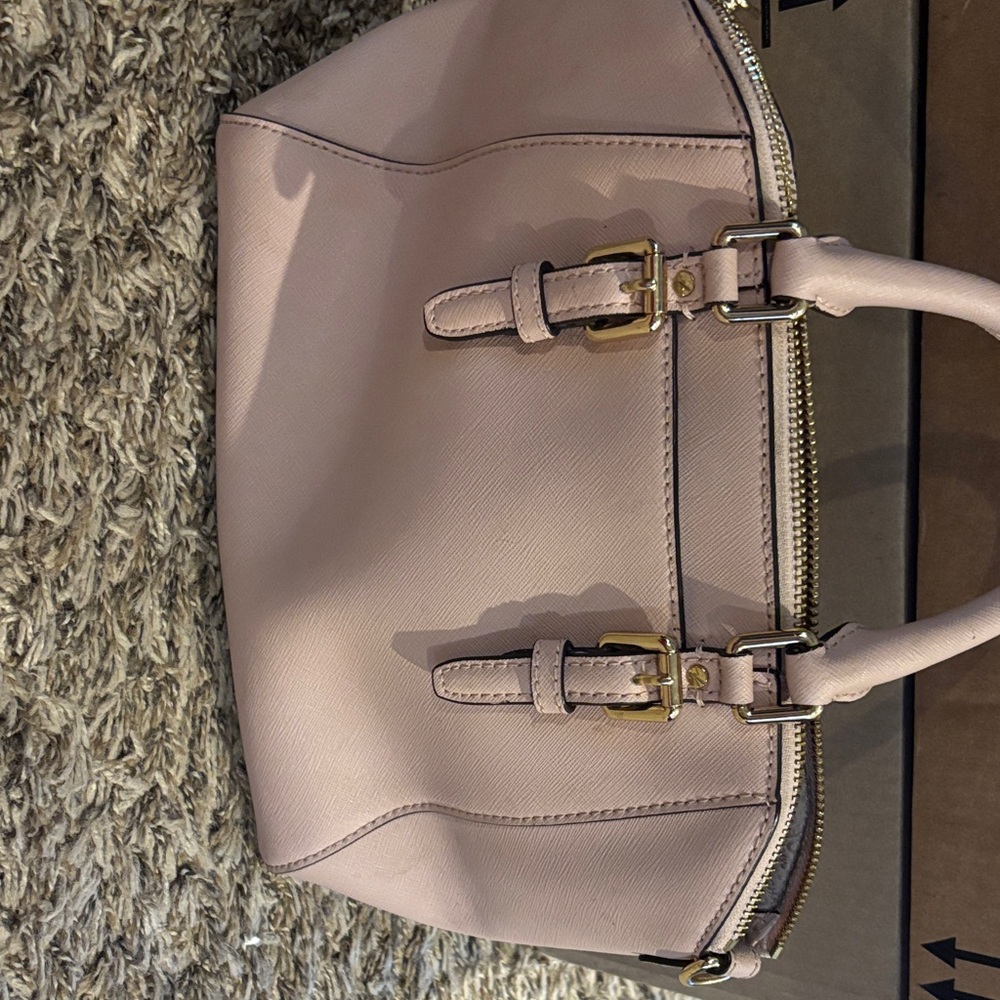 Michael Kors Blush Satchel Bag - Picture 2 of 11